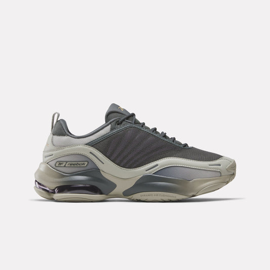 REEBOK FOOTWEAR UNISEX DMX Series 3000 Shoes GREY/GREY/DREAMPURPLE