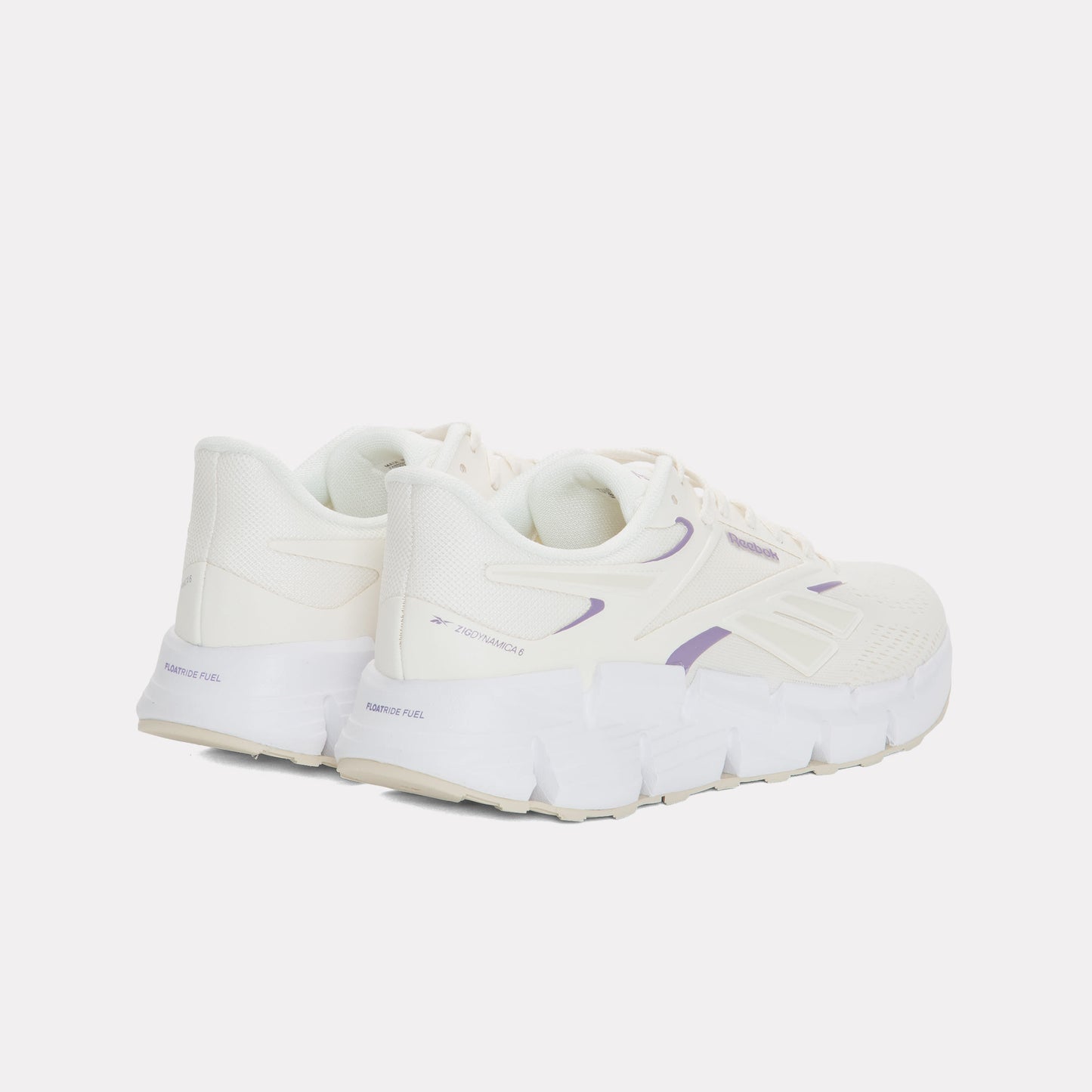 REEBOK FOOTWEAR WOMEN Zig Dynamica 6 Shoes CHALK/WHITE