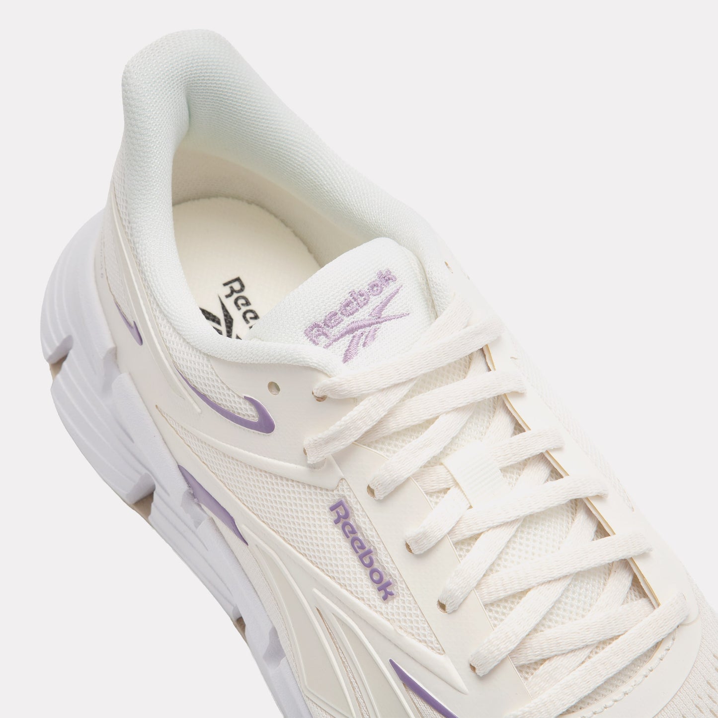 REEBOK FOOTWEAR WOMEN Zig Dynamica 6 Shoes CHALK/WHITE