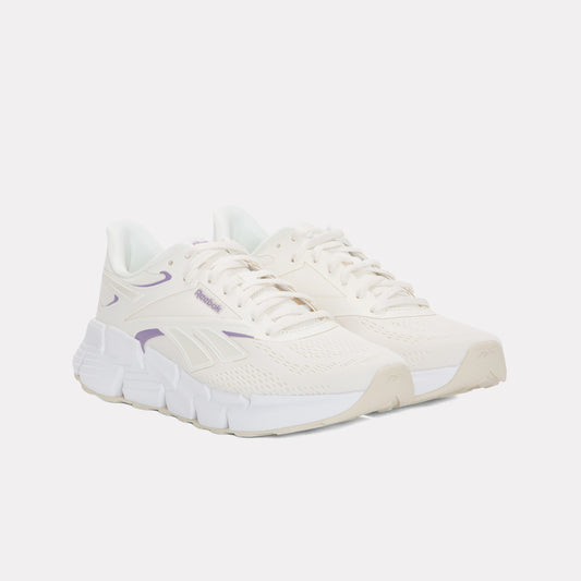 REEBOK FOOTWEAR WOMEN Zig Dynamica 6 Shoes CHALK/WHITE