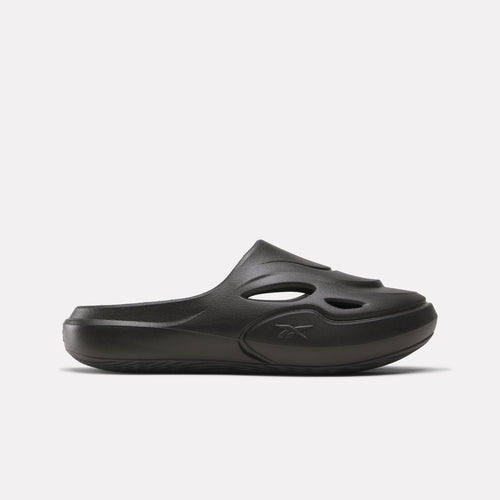 REEBOK FOOTWEAR UNISEX DMX Recovery Mules BLACK/BLACK/BLACK