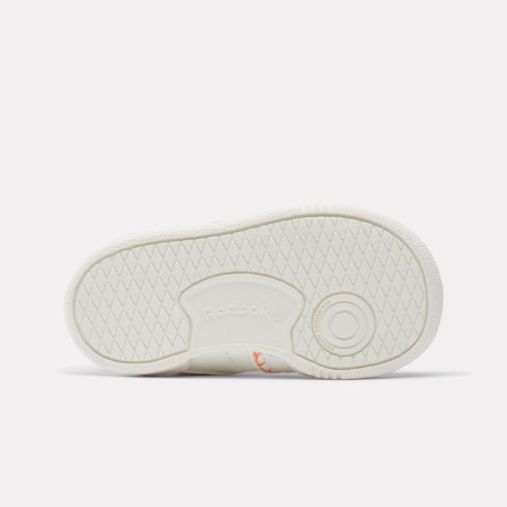 Reebok Footwear Kids Reebok x Dora the Explorer Club C Shoes - Baby & Toddler CHALK/CHALK/DIGITAL PURPLE