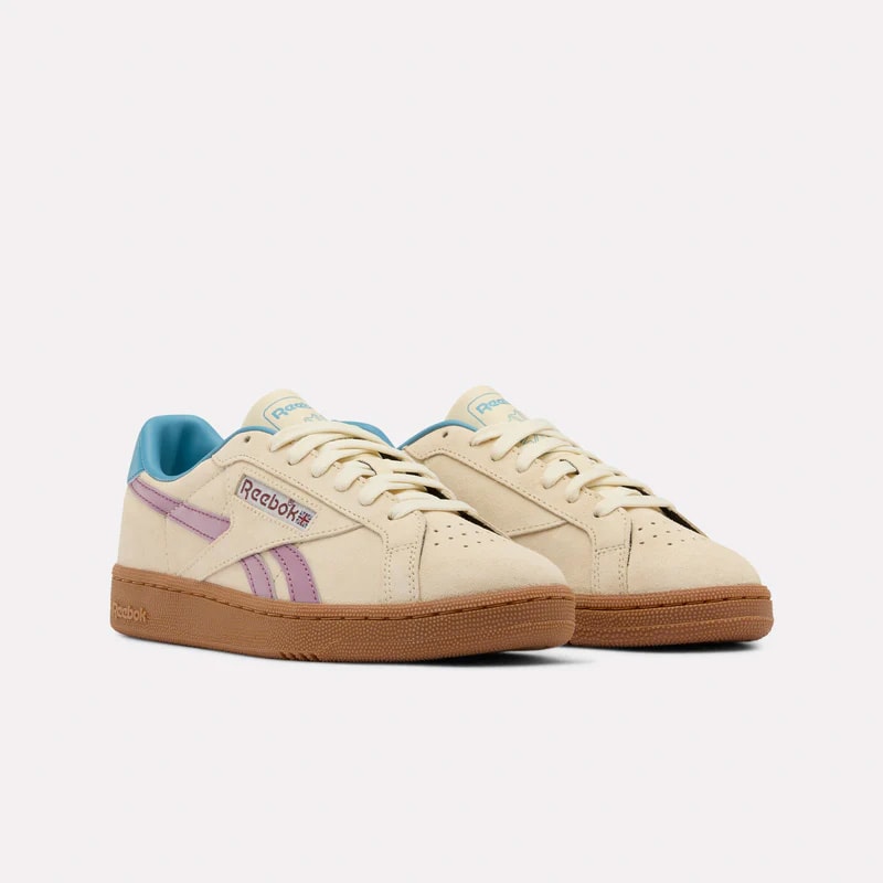 REEBOK FOOTWEAR WOMEN Club C Grounds UK Shoes AGEDBEIGE/BERRYCHILL/GUM