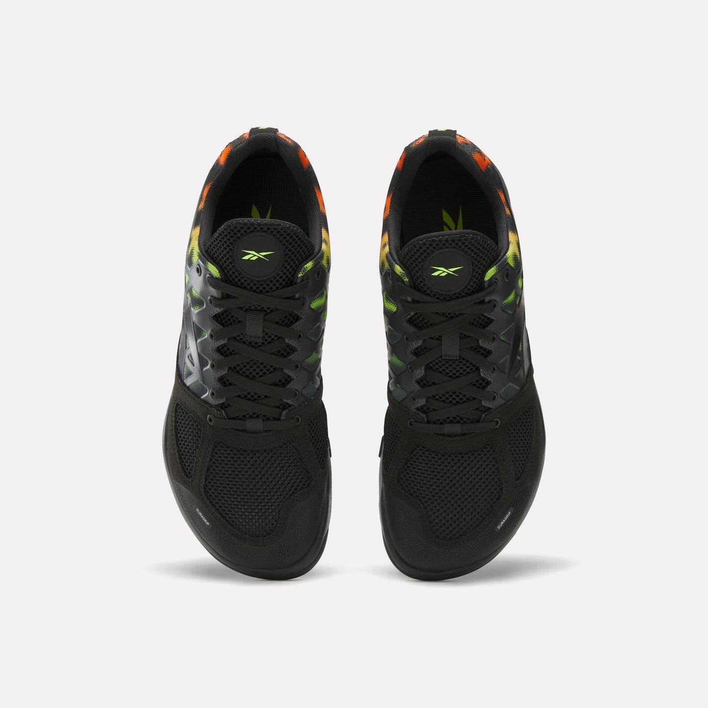 REEBOK FOOTWEAR MEN Nano 2.0 Training Shoes BLACK/ATOMIC TANGERINE