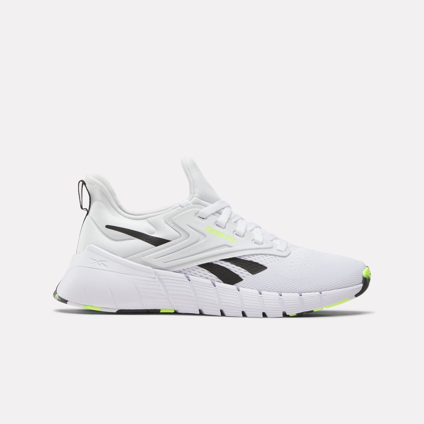 REEBOK FOOTWEAR WOMEN Nano Gym Training Shoes FTWR WHITE/BLACK/DIGITAL LIME