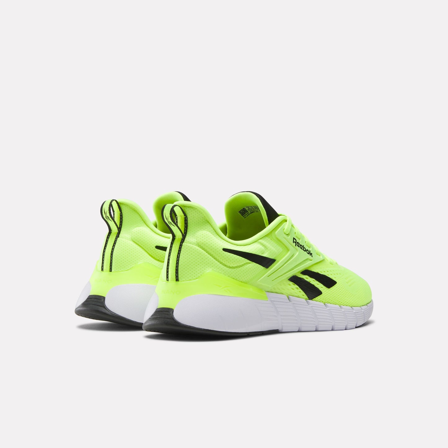 REEBOK FOOTWEAR MEN Nano Gym Training Shoes DIGITAL LIME/BLACK