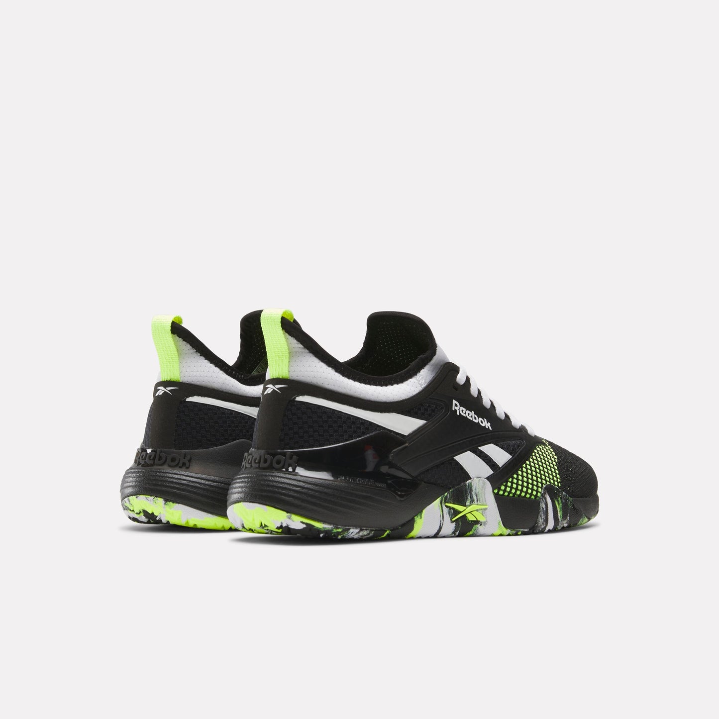 REEBOK FOOTWEAR UNISEX NANO COURT UNISEX FTWR WHITE/BLACK/DIGITAL LIME