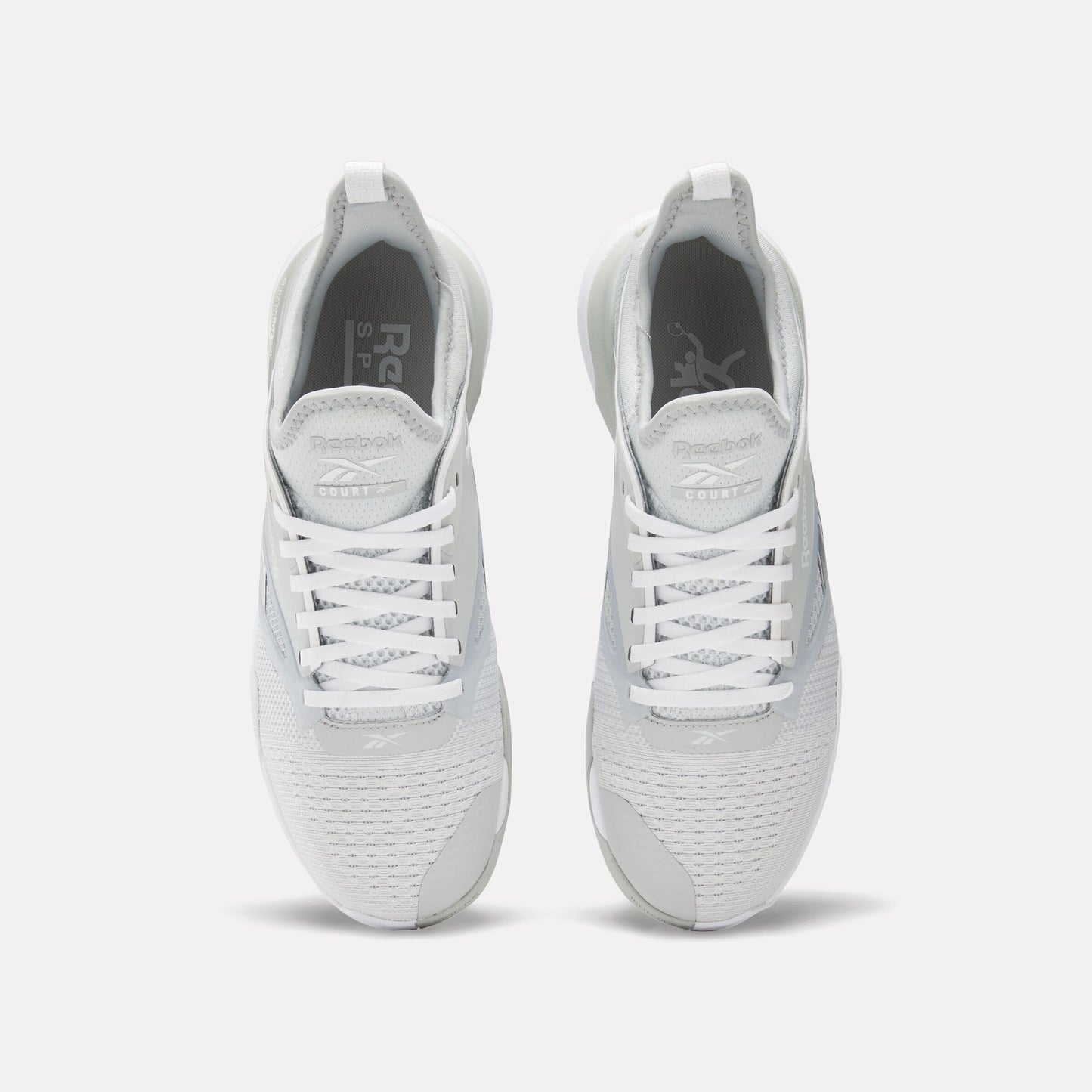 REEBOK FOOTWEAR UNISEX Nano Court Shoes GREY1/FTWR WHITE