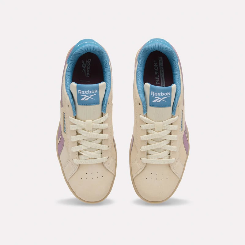 REEBOK FOOTWEAR WOMEN Court Retro Shoes AGEDBEIGE/BERRYCHILL/WARPEDBLU