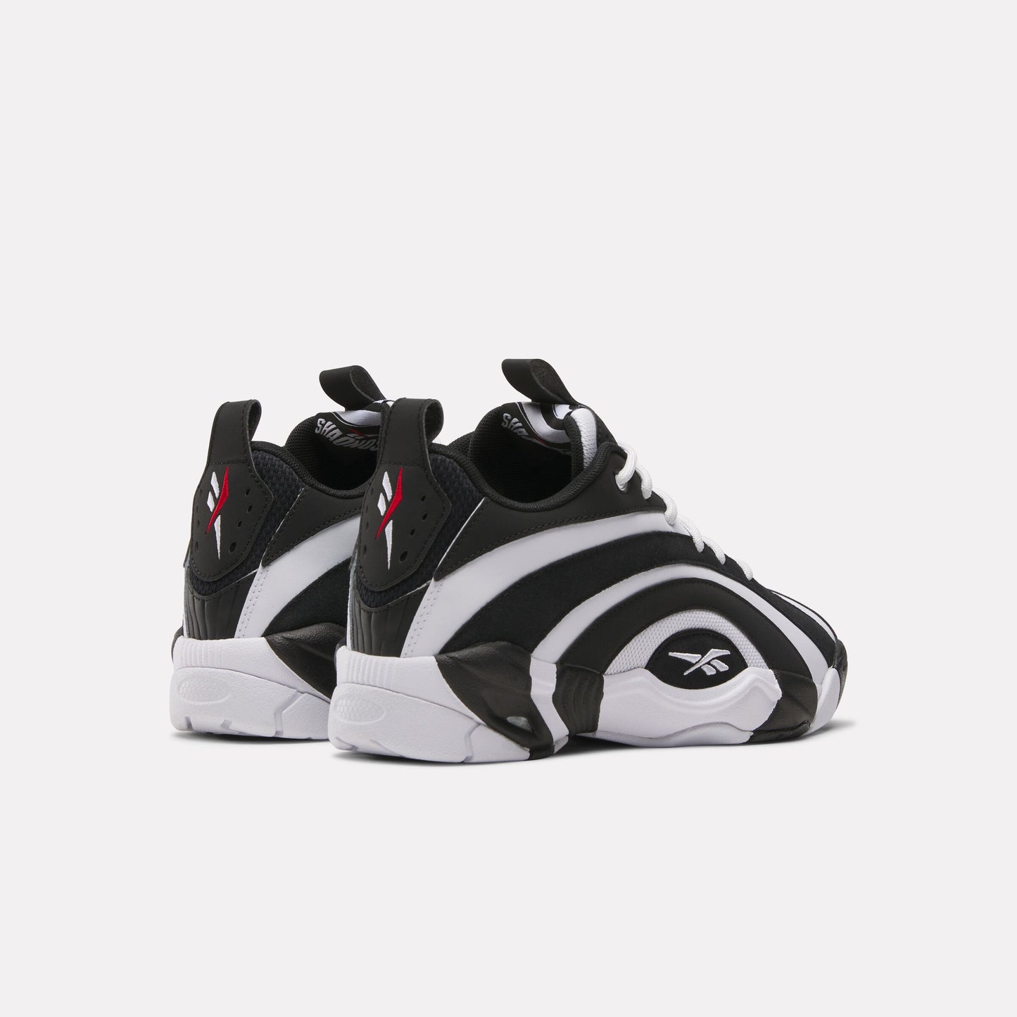 REEBOK FOOTWEAR UNISEX Shaqnosis Low Shoes WHITE/BLACK/VECTOR RED