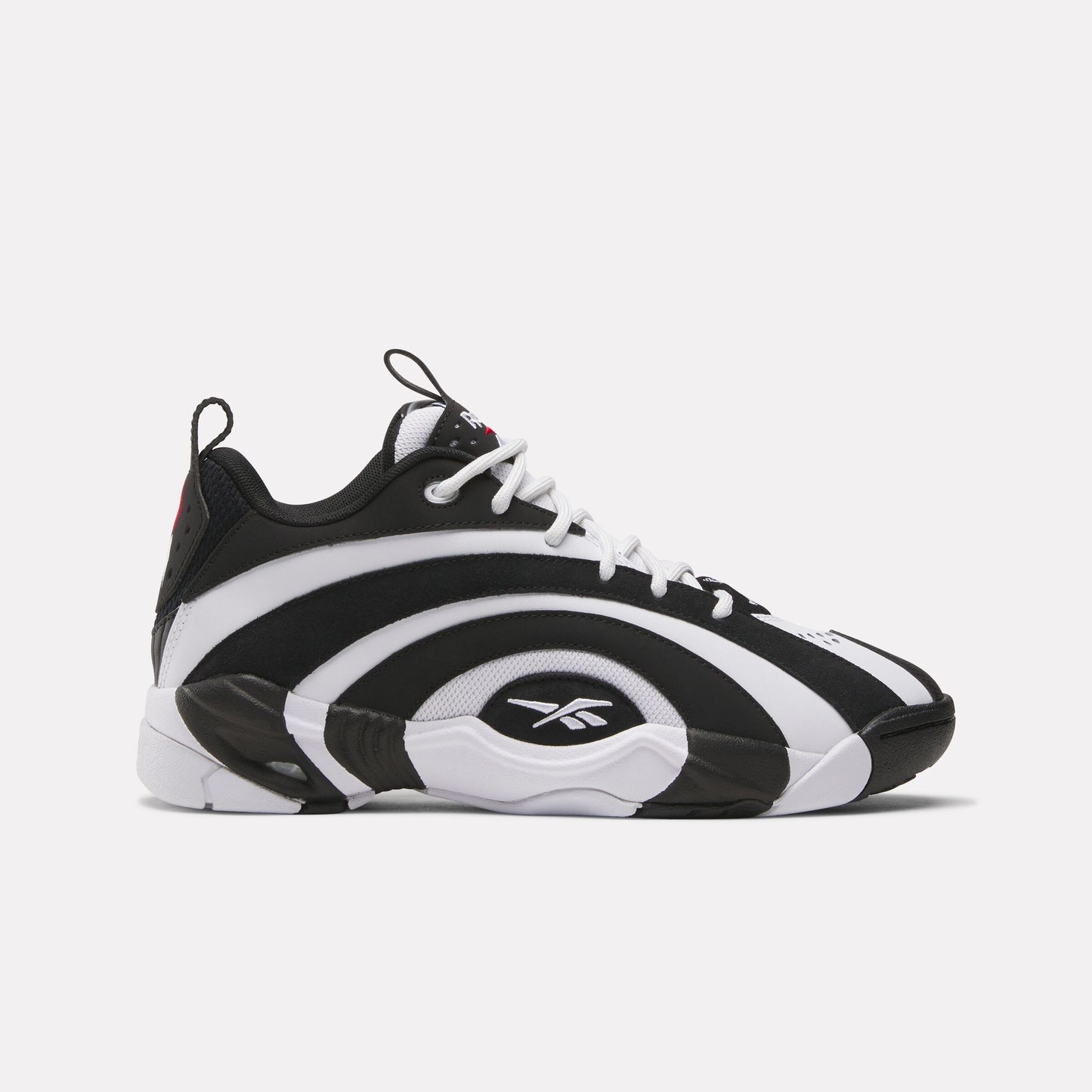 REEBOK FOOTWEAR UNISEX Shaqnosis Low Shoes WHITE/BLACK/VECTOR RED