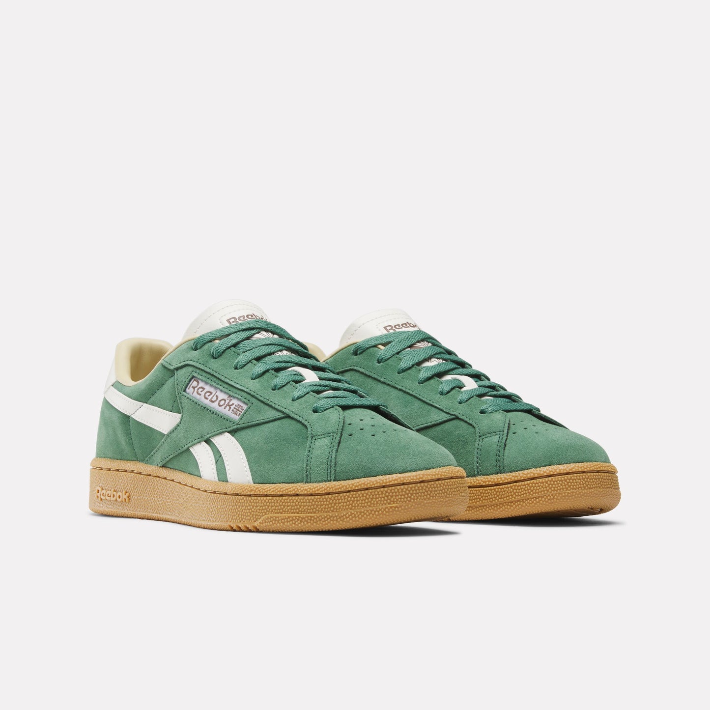 REEBOK FOOTWEAR UNISEX Club C Grounds UK Shoes FIELDGREEN/CHALK/GUM