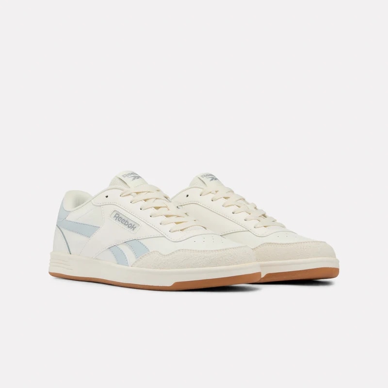 REEBOK FOOTWEAR UNISEX Court Advance Shoes CHALK/SIMPLEGREY/GUM