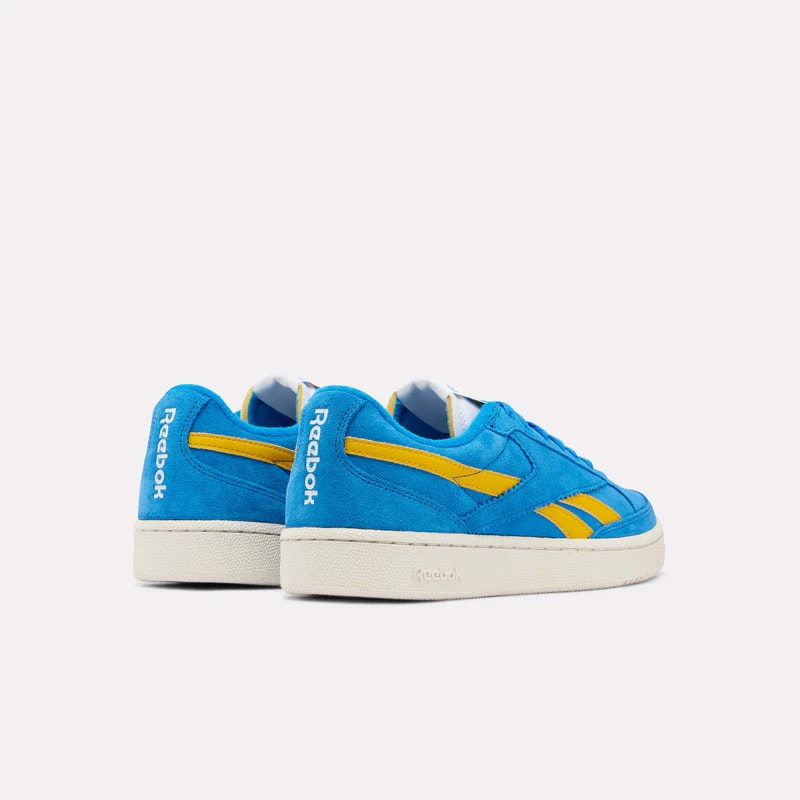 REEBOK FOOTWEAR UNISEX Club C Grounds 70 Shoes VIRTUALBLUE/TROPHYGOLD/FTWRWHI
