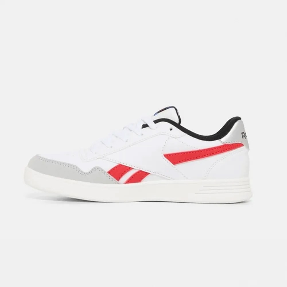 REEBOK FOOTWEAR KIDS Court Advance Shoes - Pre-School WHITE/VECTORRED/BLACK