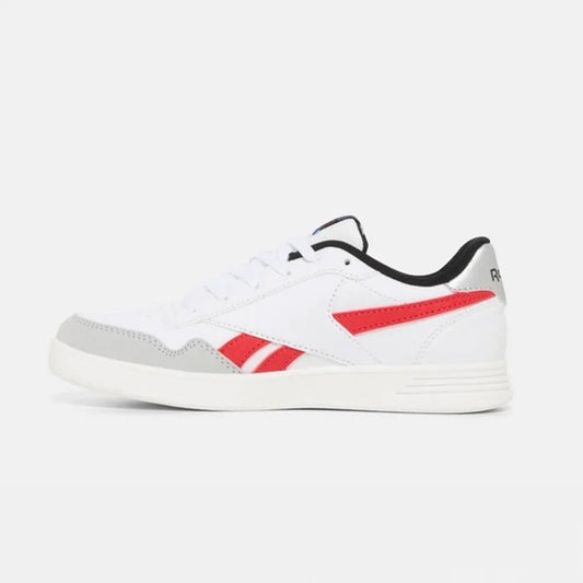 REEBOK FOOTWEAR KIDS Court Advance Shoes - Pre-School WHITE/VECTORRED/BLACK