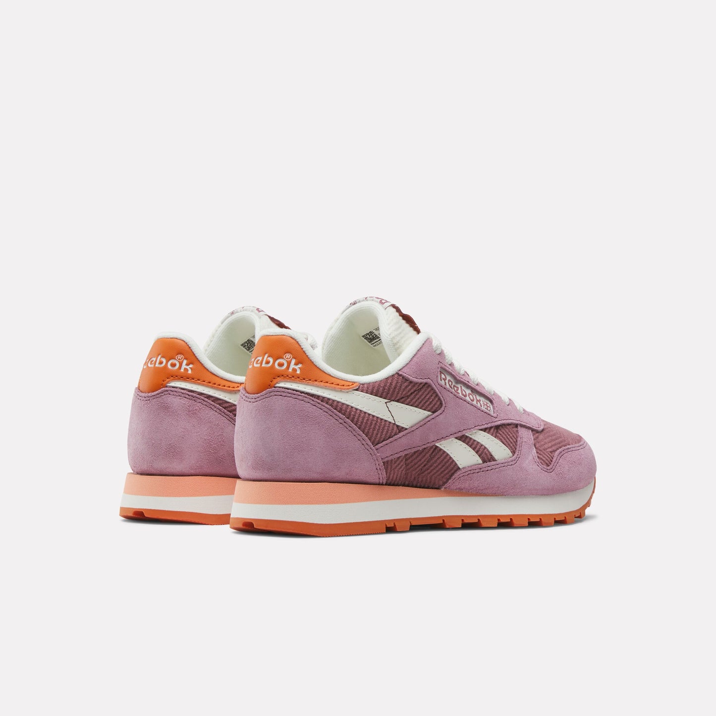 REEBOK FOOTWEAR WOMEN Classic Leather Shoes BLACKBERRY/BERRYCHILL/CHALK