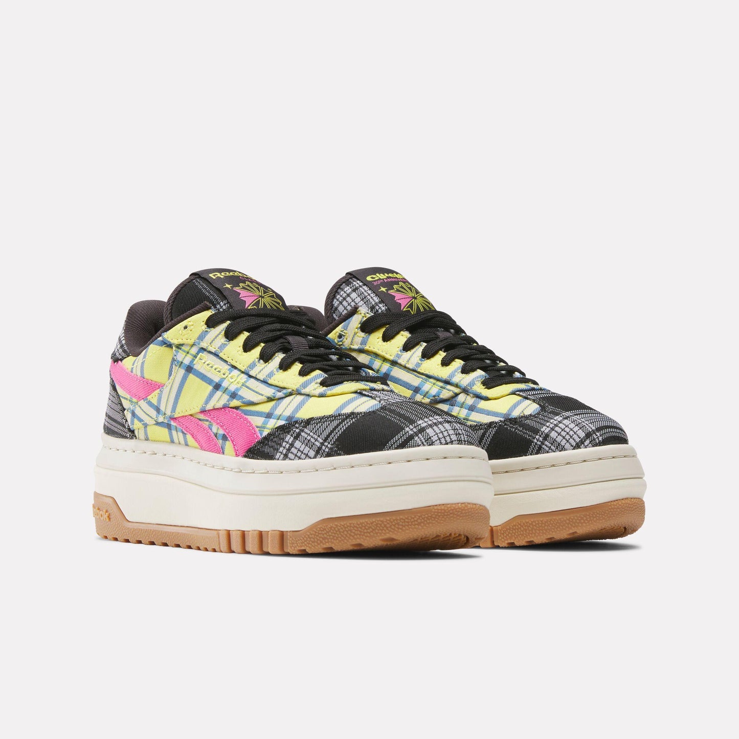Reebok Footwear Women Reebok x Clueless Campio Extra Shoes YELLOW/BLACK/PINK