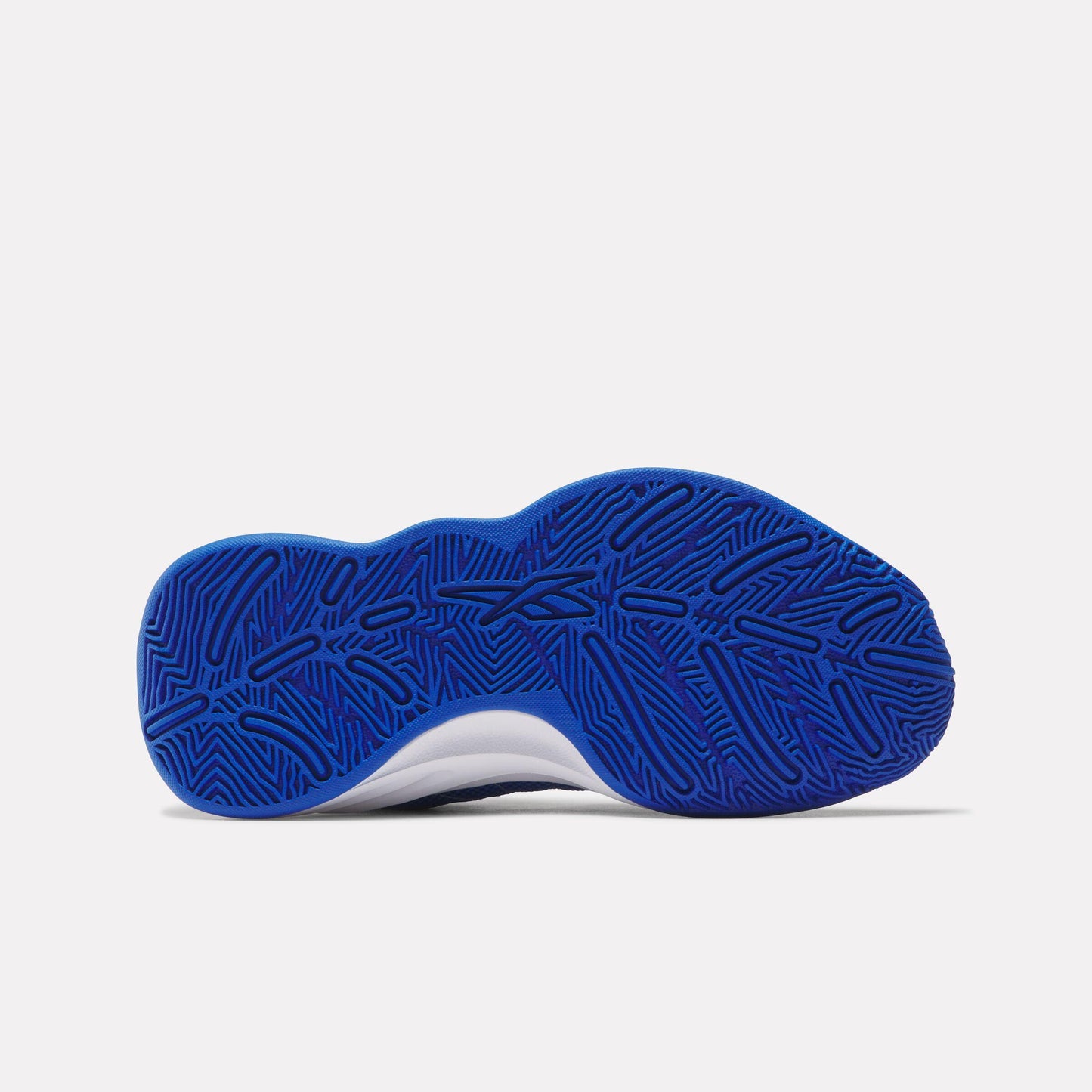 Reebok Footwear Kids Press Basketball Shoes - Grade School MOON/OPTIMUM BLUE/WHITE