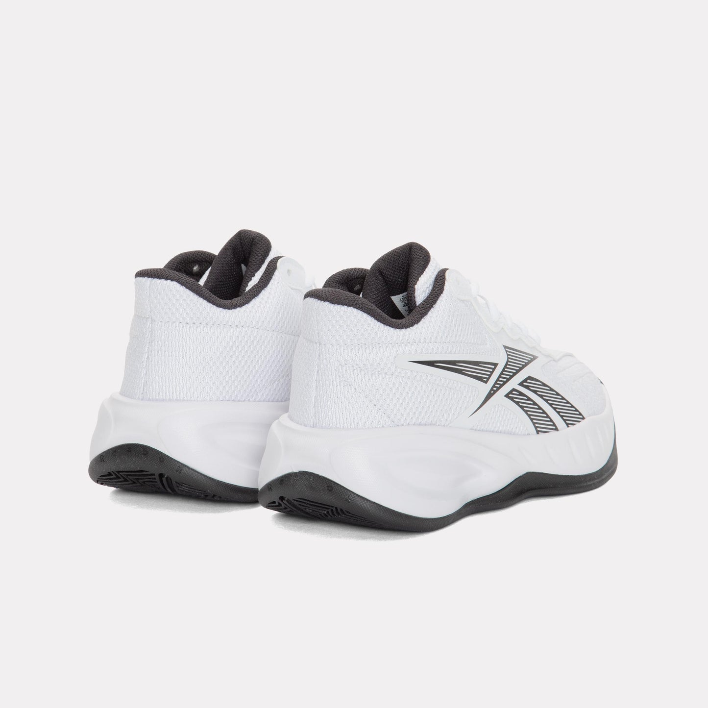 Reebok Footwear Kids Press Basketball Shoes - Grade School WHITE/CORE BLACK/BARELY GREY