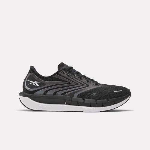 REEBOK FOOTWEAR MEN Floatzig Tread Running Shoes BLACK/WHITE