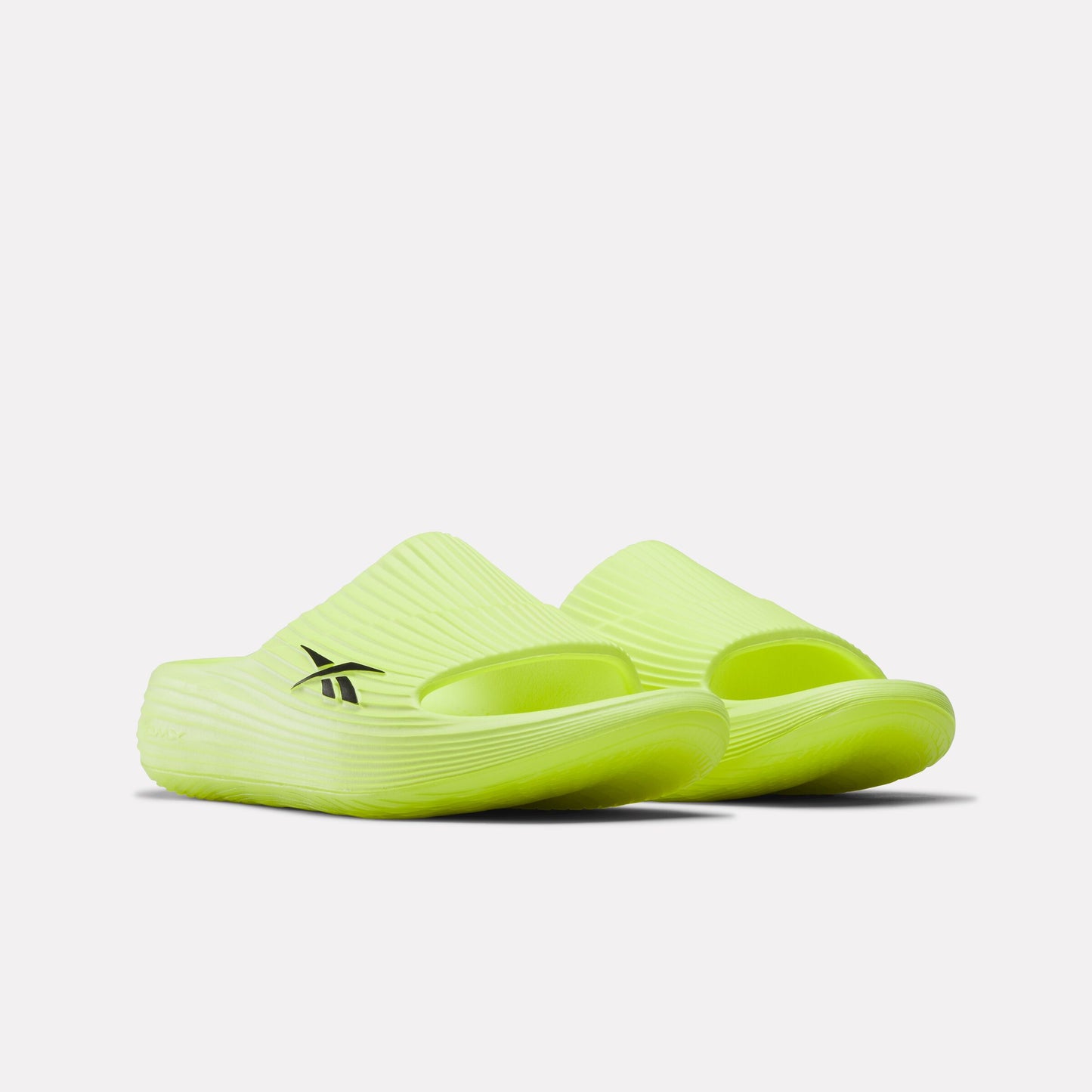 Slide Reebok Exercise REEBOK FOOTWEAR UNISEX DMX Recovery Slides DIGITAL LIME/BLACK – Reebok ...