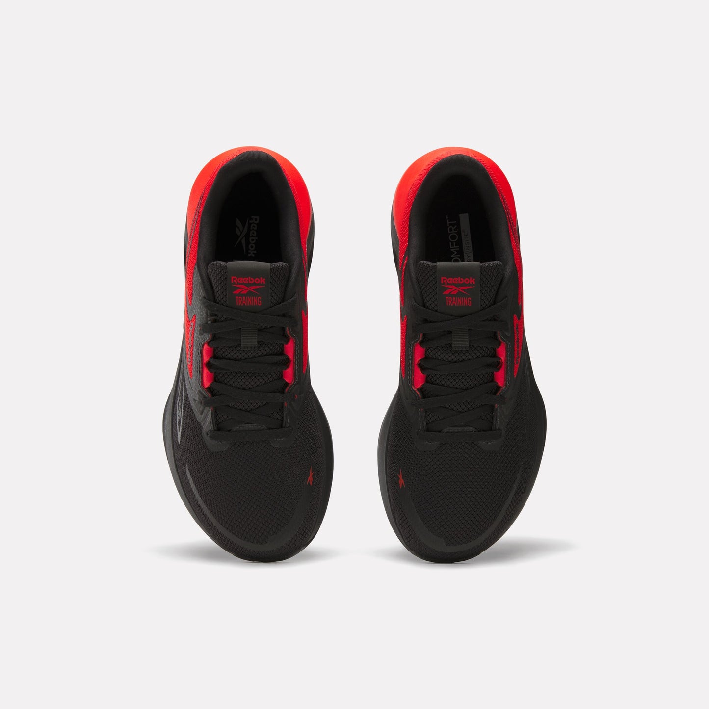 REEBOK FOOTWEAR MEN Nanoflex TR 3 Shoes BLACK/SPORT RED