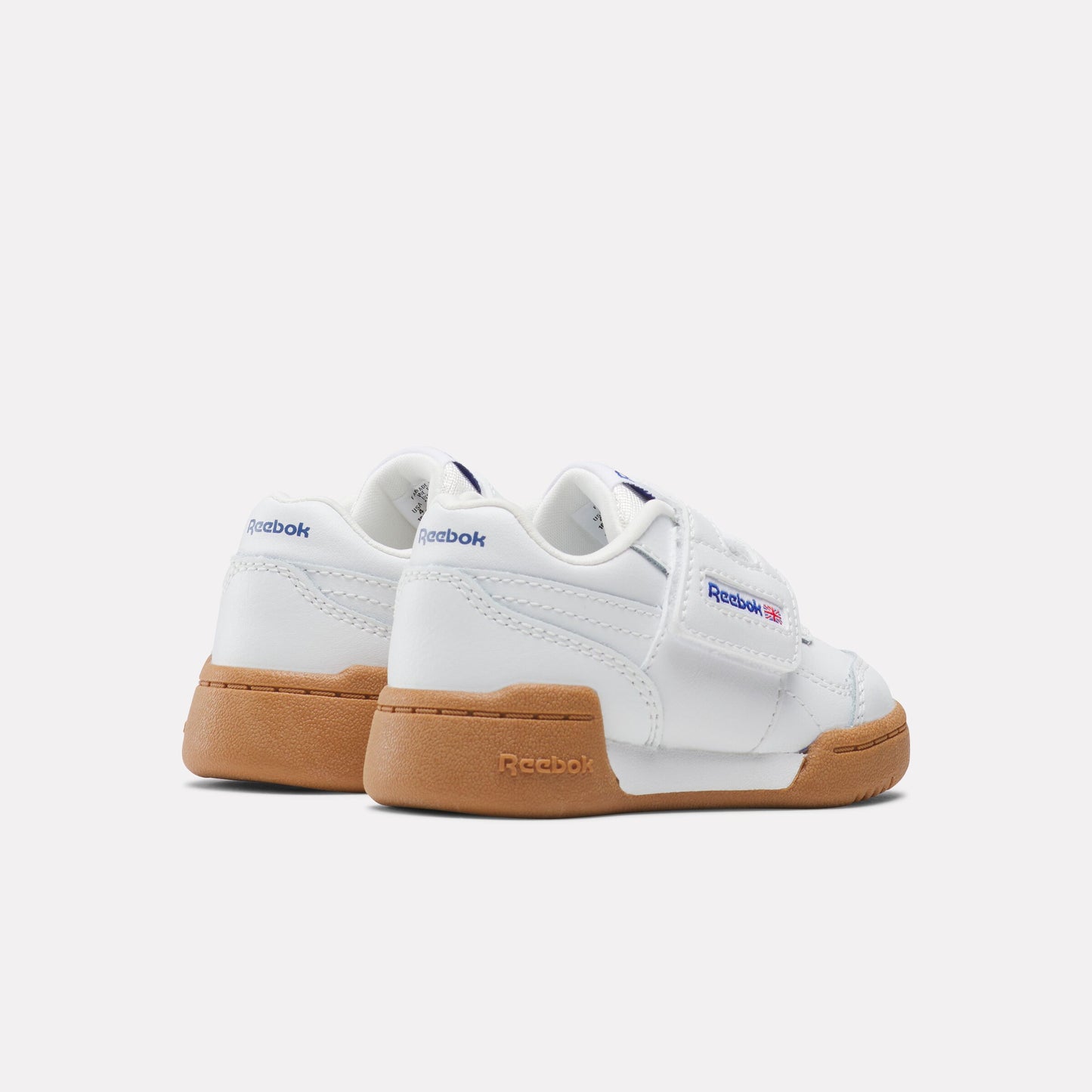 REEBOK FOOTWEAR KIDS Workout Plus Shoes - Baby & Toddler FTWRWHITE/VECTORBLUE/VECTORRED