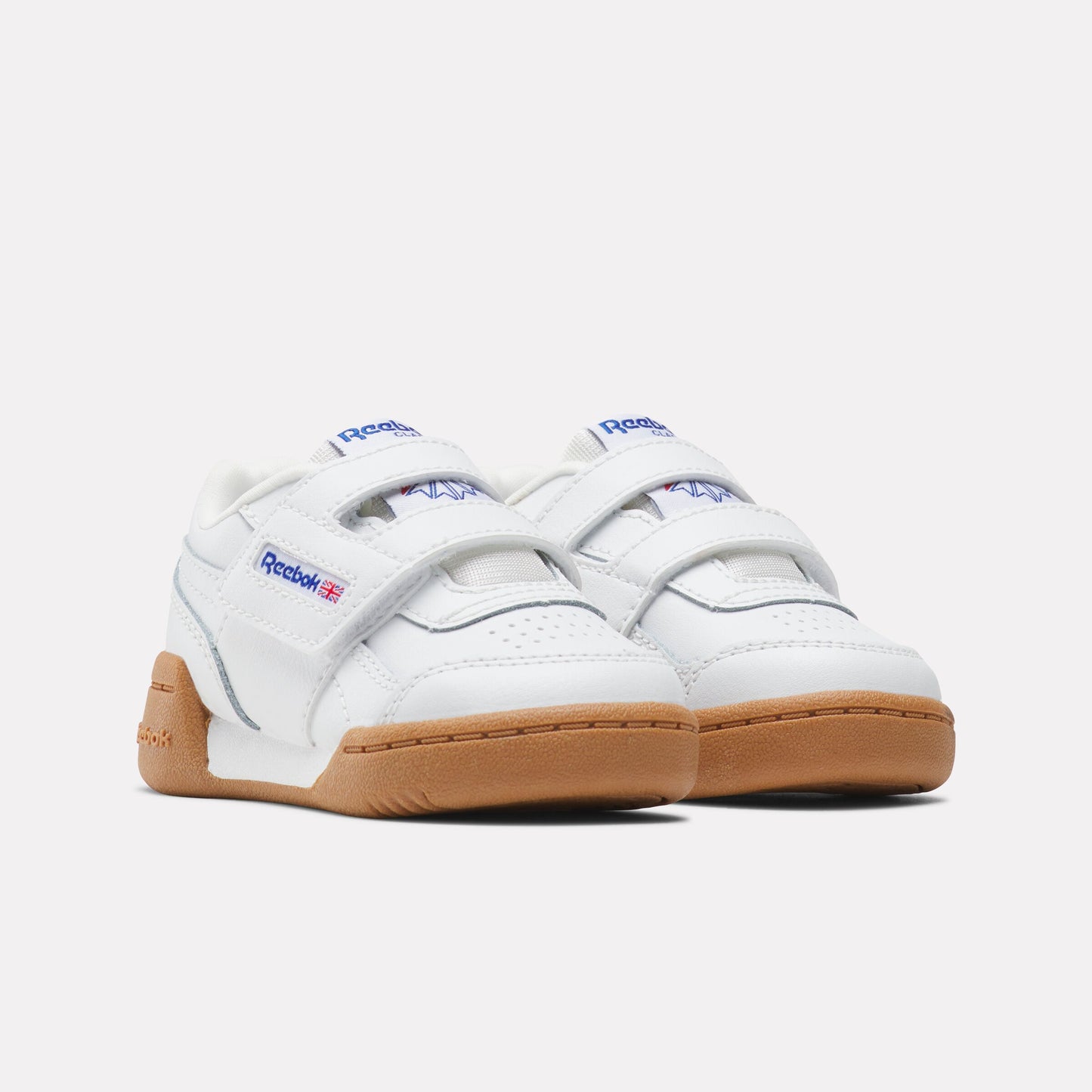 REEBOK FOOTWEAR KIDS WORKOUT PLUS INFANT KIDS FTWRWHITE/VECTORBLUE/VECTORRED