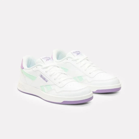 REEBOK FOOTWEAR KIDS Court Advance Shoes – Pre-School FTWRWHITE/INVERTEDAQUA/DREAMPU
