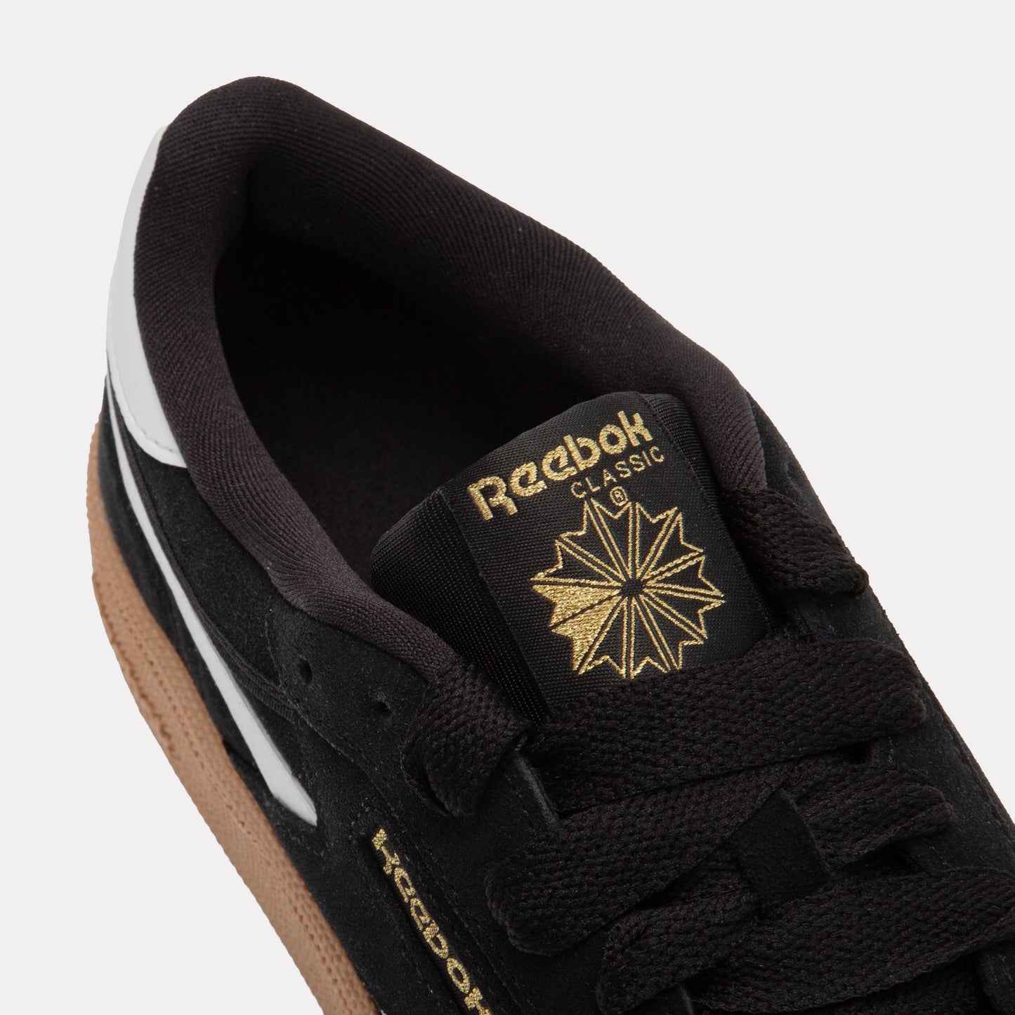 Reebok Footwear Kids Club C Revenge Shoes - Grade School BLACK/WHITE/GOLD