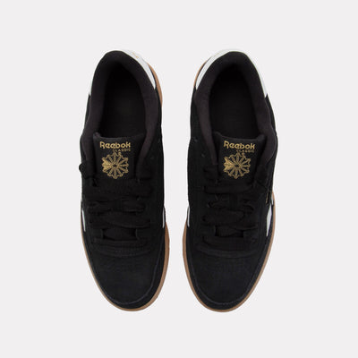 Reebok Footwear Kids Club C Revenge Shoes - Grade School BLACK/WHITE/GOLD