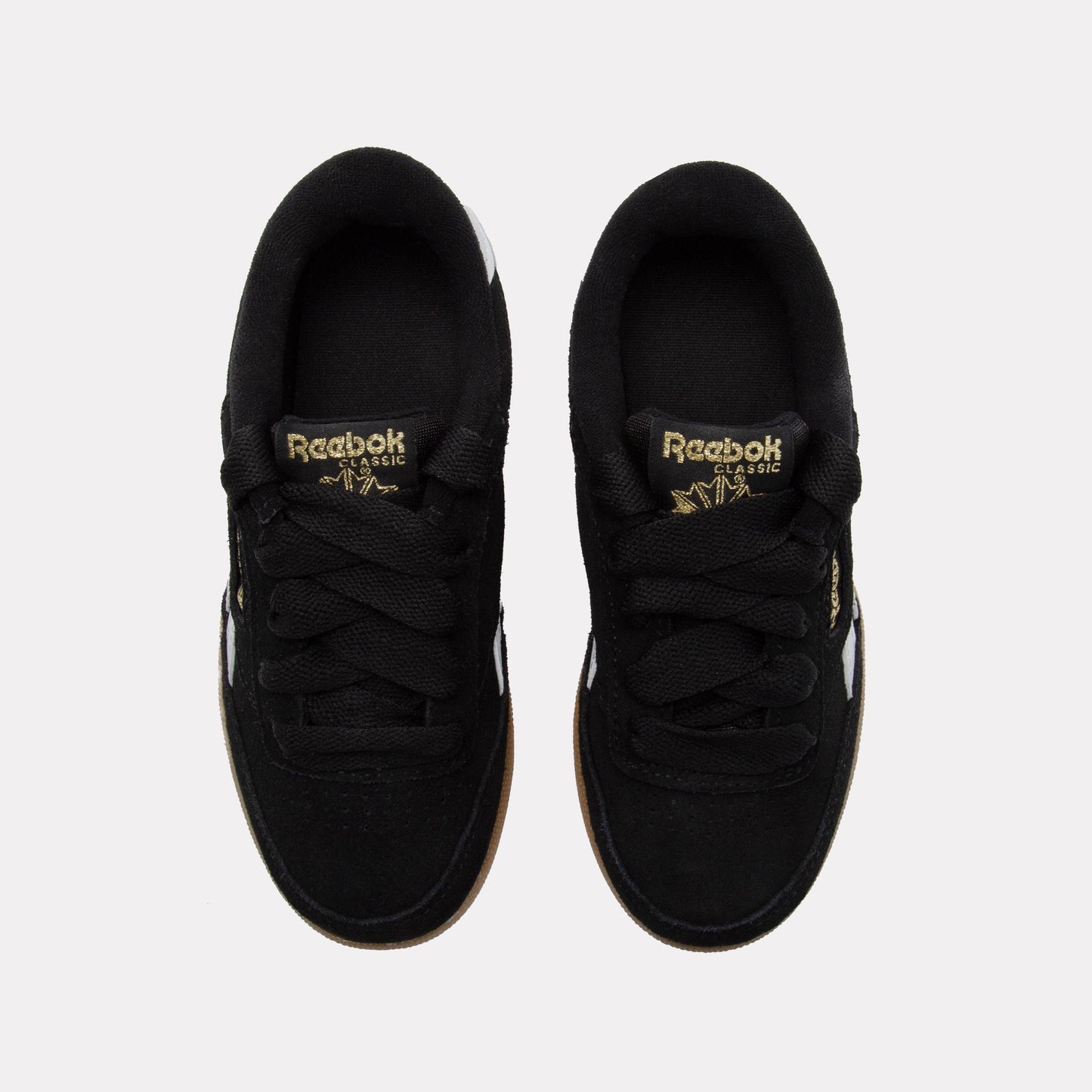 Reebok Footwear Kids Club C Revenge Shoes - Pre-School BLACK/WHITE/GOLD