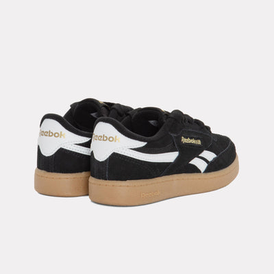 Reebok Footwear Kids Club C Revenge Shoes - Pre-School BLACK/WHITE/GOLD