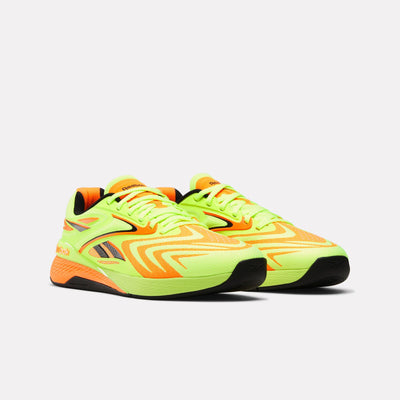 Reebok Footwear Men Nano X5 Edge Training Shoes DIGITAL LIME/BLACK