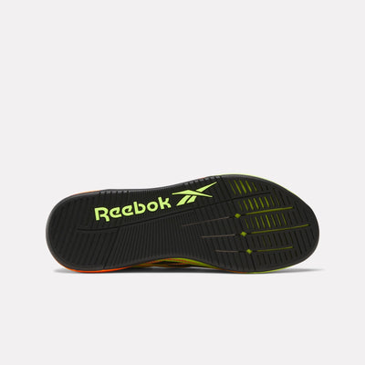 Reebok Footwear Men Nano X5 Edge Training Shoes DIGITAL LIME/BLACK