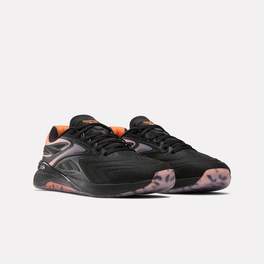 Reebok Footwear Women Nano X5 Edge Training Shoes BLACK/ARENA ORANGE/FUTURE PEAC