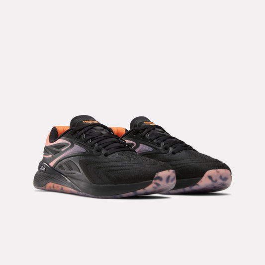 REEBOK FOOTWEAR WOMEN NANO X5 EDGE WOMEN BLACK/ARENA ORANGE/FUTURE PEAC