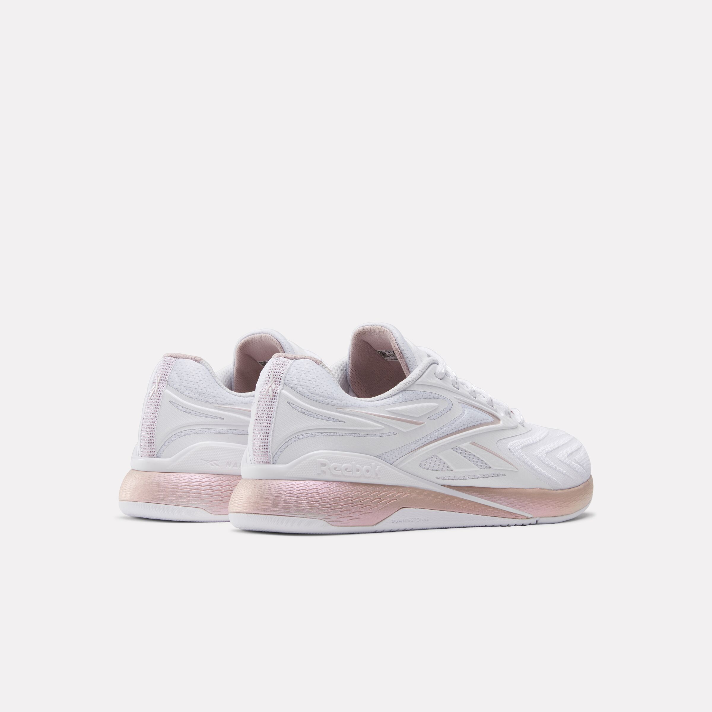 アルチビオ ホワイト/ピンク スニーカー REEBOK FOOTWEAR WOMEN Nano X5 Edge Training Shoes WHITE/MUTED
