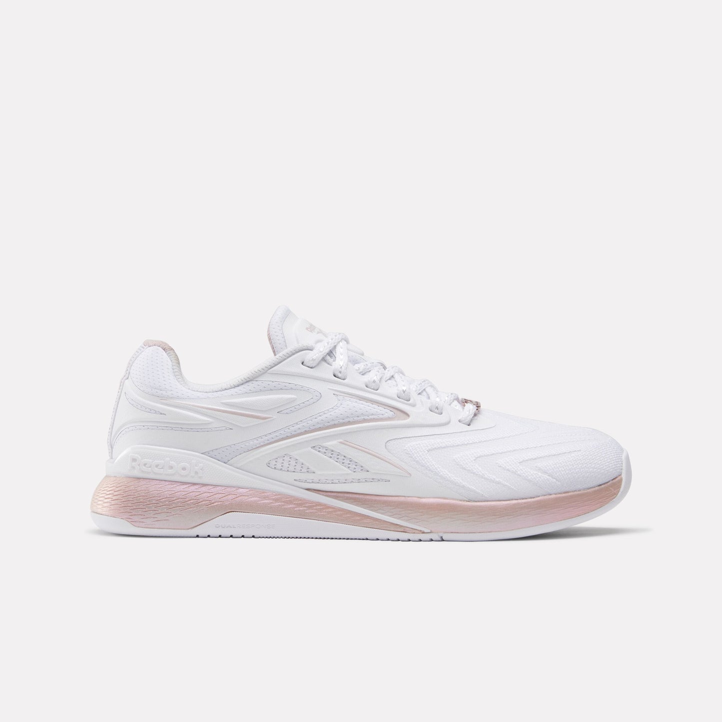 REEBOK FOOTWEAR WOMEN Nano X5 Edge Training Shoes WHITE/MUTED MAUVE