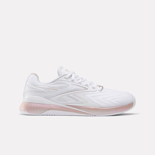 REEBOK FOOTWEAR WOMEN NANO X5 EDGE WOMEN WHITE/MUTED MAUVE
