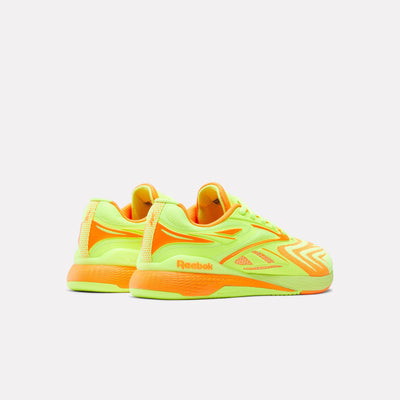 Reebok Footwear Women Nano X5 Edge Training Shoes DIGITAL LIME/ATOMIC TANGERINE