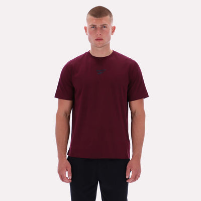 Reebok Apparel Men Core Essentials T-Shirt BLACK CHERRY
