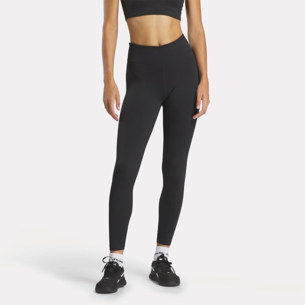 Reebok Apparel Women Lux High-Rise Tights BLACK