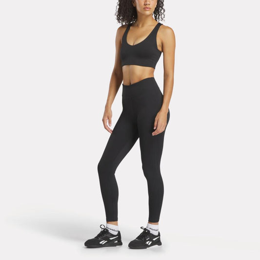 Reebok Apparel Women Lux High-Rise Tights BLACK