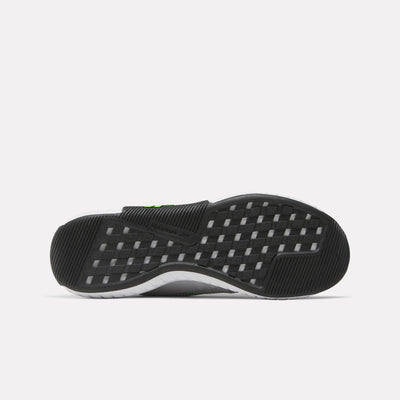 Reebok Footwear Men Flip Charge Training Shoes PURE GREY 2 /SOLAR LIME