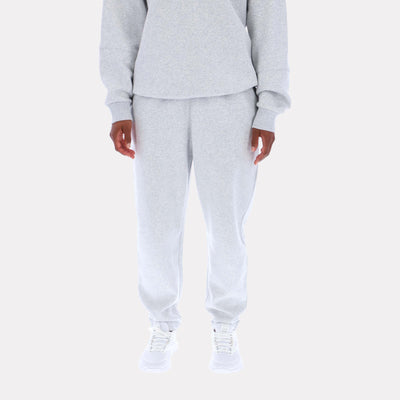 Reebok Apparel Women Lux Fleece Sweatpants SILVER MARL