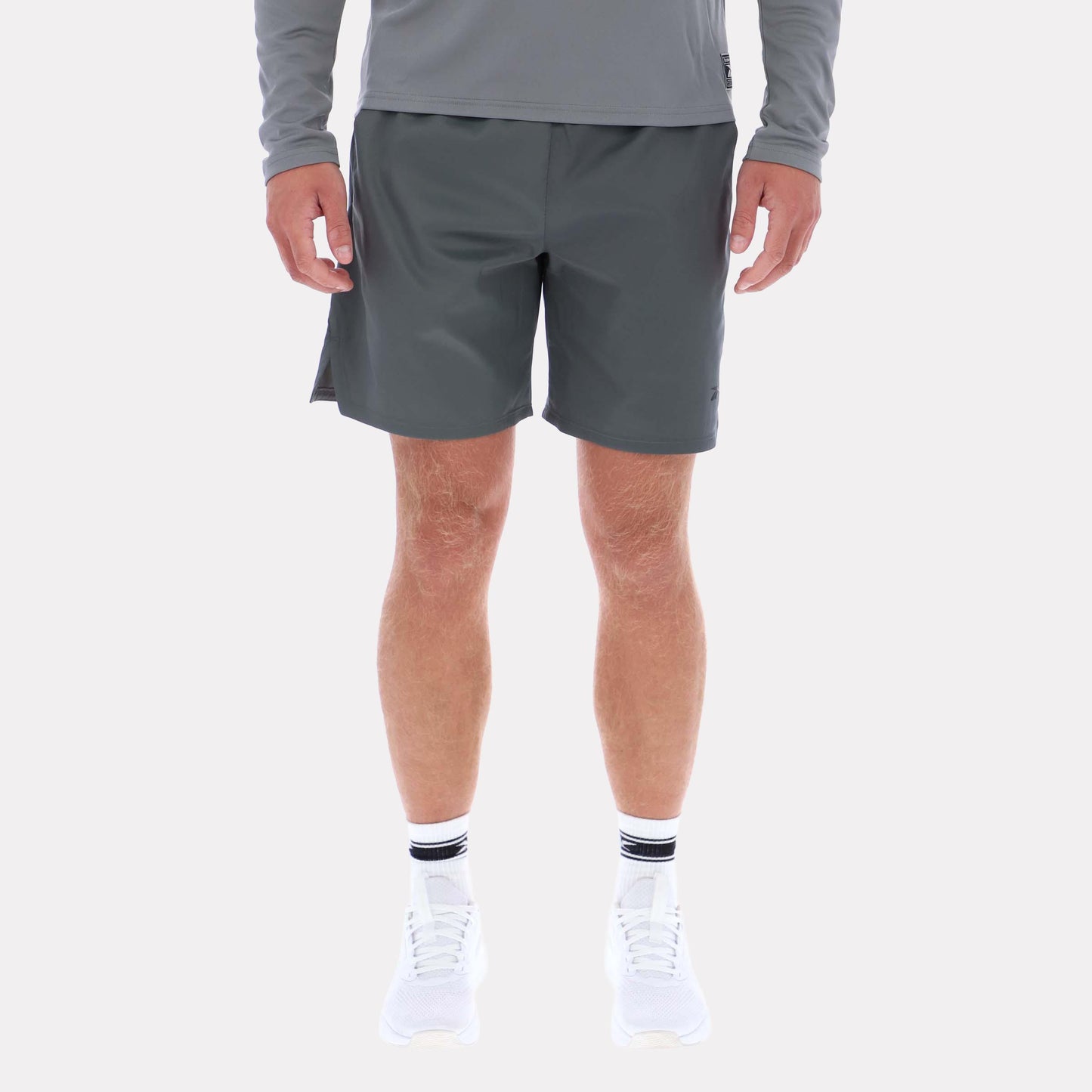 Reebok Apparel Men Athlete Strength Shorts GREY 5