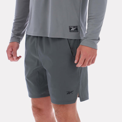 Reebok Apparel Men Athlete Strength Shorts GREY 5