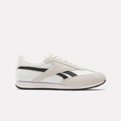 Reebok Footwear Women World 70 Shoes WHITE/PURPLE/WHITE